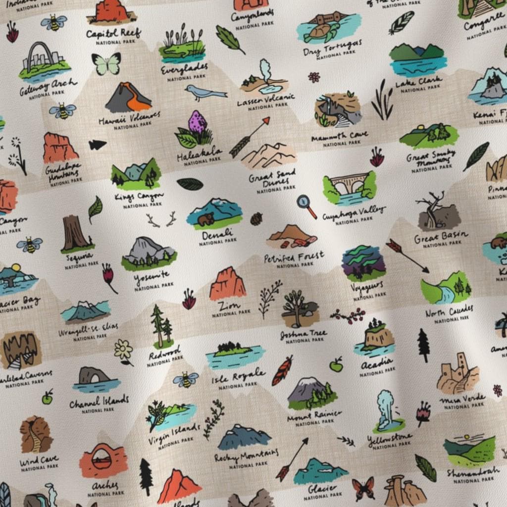 National Parks Scrunchie Pet Bandana