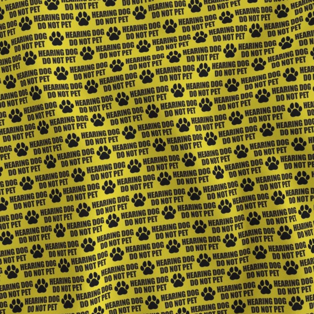 In Training - Do Not Pet - Scrunchie Pet Bandana - Multi Color/Saying Fabric Options Available