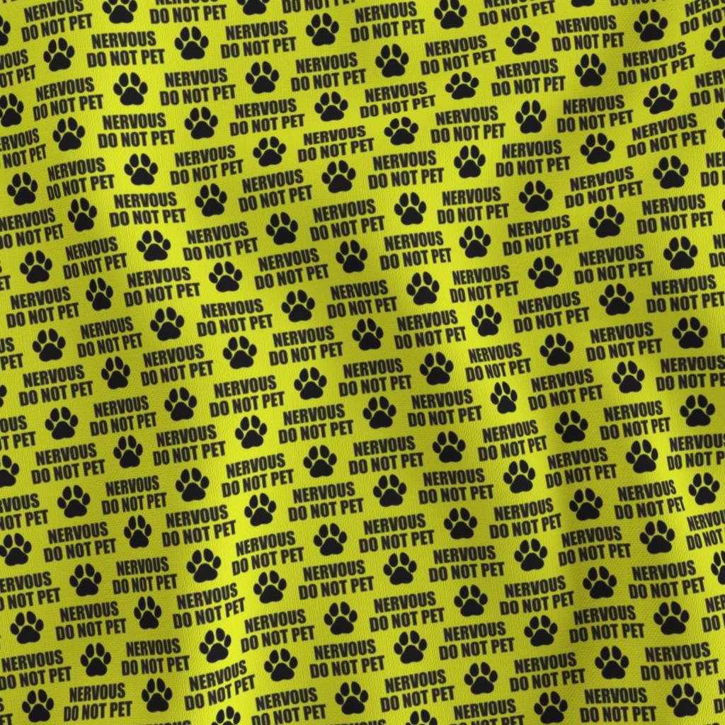 In Training - Do Not Pet - Scrunchie Pet Bandana - Multi Color/Saying Fabric Options Available